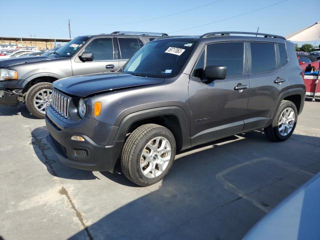 ZACCJBAB9JPJ23018 - 2018 JEEP RENEGADE SPORT SILVER photo 1