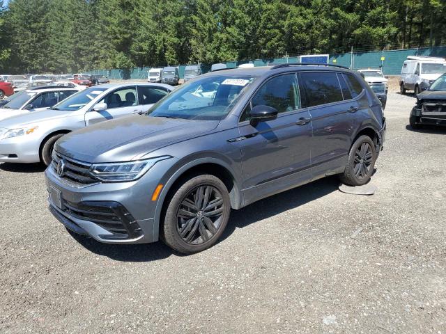 3VV8B7AX0NM010406 - 2022 VOLKSWAGEN TIGUAN SE R-LINE BLACK GRAY photo 1