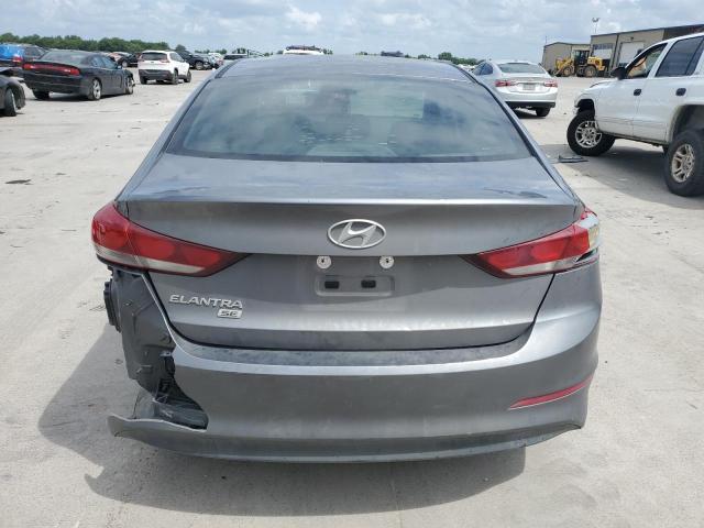 5NPD74LFXJH332536 - 2018 HYUNDAI ELANTRA SE GRAY photo 6