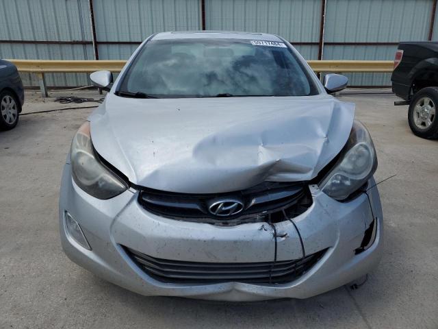 KMHDH4AE5DU656460 - 2013 HYUNDAI ELANTRA GLS SILVER photo 5