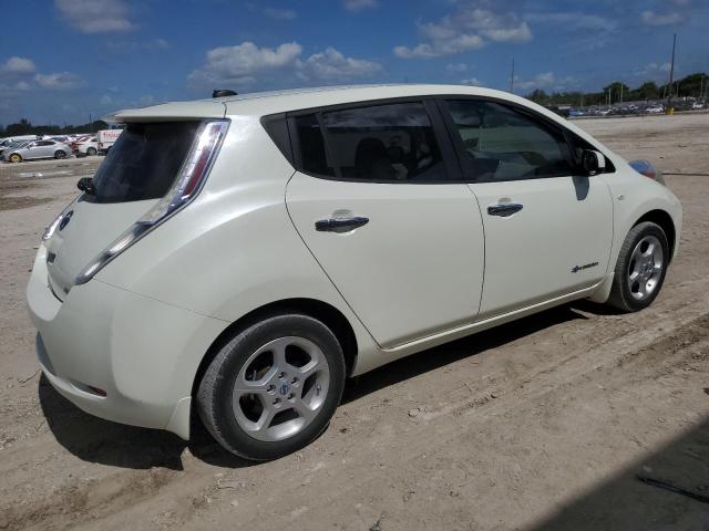 JN1AZ0CP9CT021910 - 2012 NISSAN LEAF SV WHITE photo 3