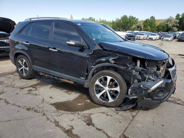 5XYKUCA69DG364502 - 2013 KIA SORENTO EX BLACK photo 4