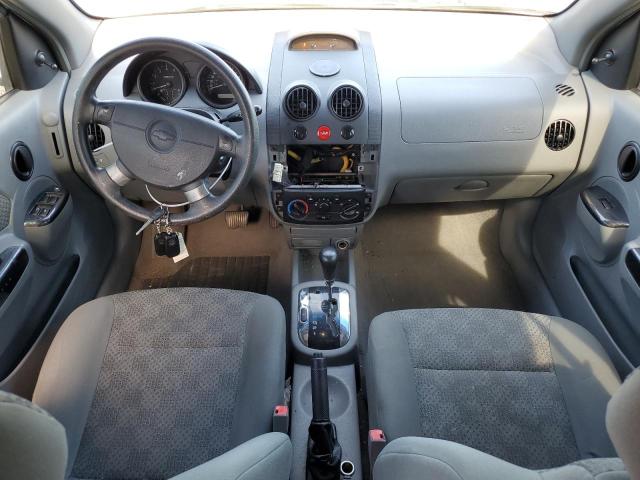 KL1TD62625B451150 - 2005 CHEVROLET AVEO BASE WHITE photo 8