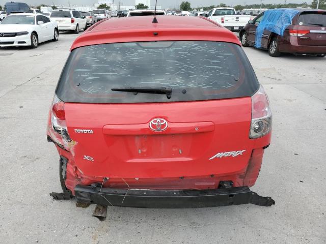 2T1KR32E67C686067 - 2007 TOYOTA COROLLA MA XR RED photo 6