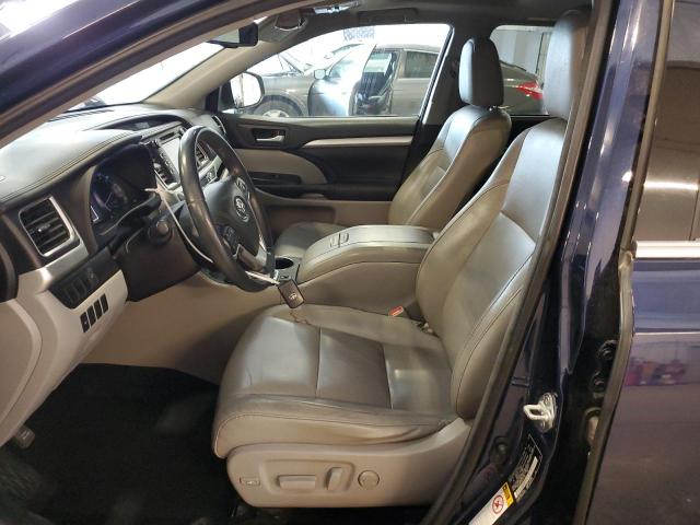 5TDJKRFH8GS233356 - 2016 TOYOTA HIGHLANDER XLE 蓝色 照片 7