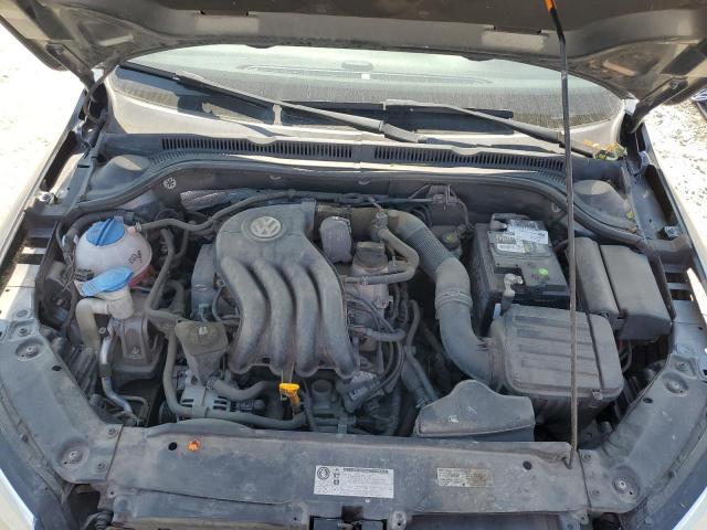 3VW1K7AJ8CM466434 - 2012 VOLKSWAGEN JETTA BASE ნაცრისფერი ფოტო 11