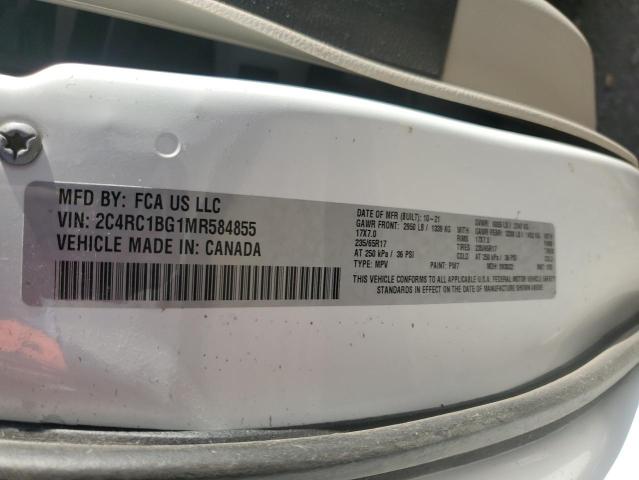 2C4RC1BG1MR584855 - 2021 CHRYSLER PACIFICA TOURING L 白色 照片 13