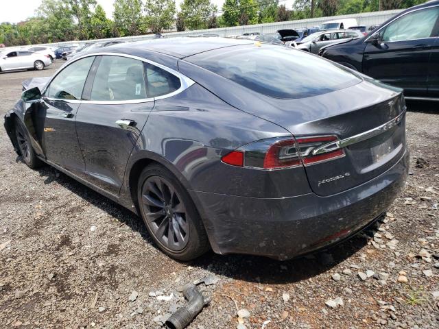 5YJSA1E24JF237244 - 2018 TESLA MODEL S Մոխրագույն լուսանկար 2