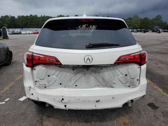 5J8TB3H78GL008173 - 2016 ACURA RDX ADVANCE WHITE photo 6