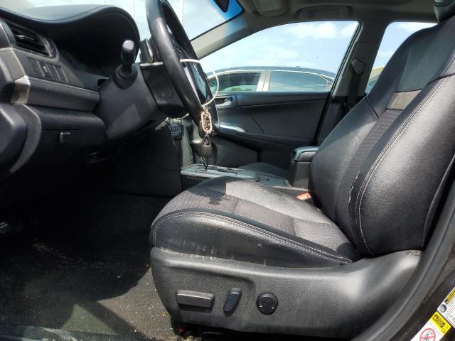 4T1BF1FK1CU036438 - 2012 TOYOTA CAMRY BASE BLACK photo 7