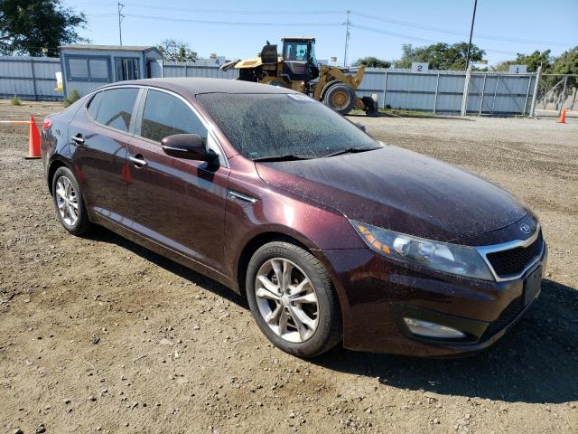 5XXGM4A78DG190897 - 2013 KIA OPTIMA LX BURGUNDY photo 4