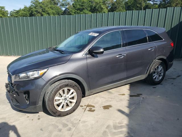 5XYPG4A55KG489424 - 2019 KIA SORENTO LX GRAY photo 1