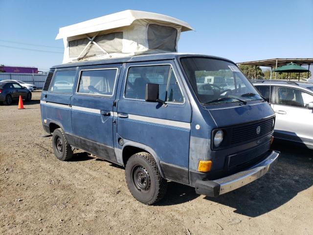 WV2YB0257EH094488 - 1984 VOLKSWAGEN VANAGON BUS BLUE photo 4