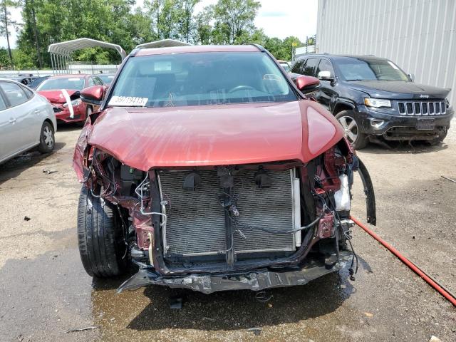 5TDKZRFHXKS355600 - 2019 TOYOTA HIGHLANDER SE MAROON photo 5