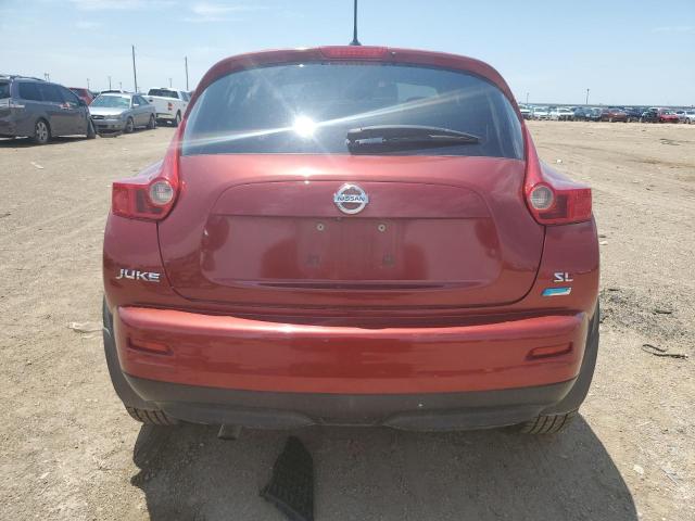 JN8AF5MR8DT212016 - 2013 NISSAN JUKE S RED photo 6