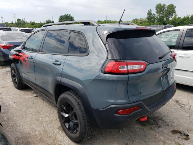 1C4PJMBS9EW201661 - 2014 JEEP CHEROKEE TRAILHAWK 灰色 照片 2