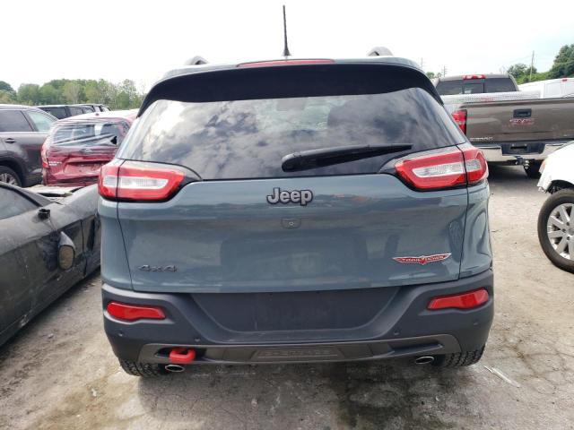 1C4PJMBS9EW201661 - 2014 JEEP CHEROKEE TRAILHAWK 灰色 照片 6