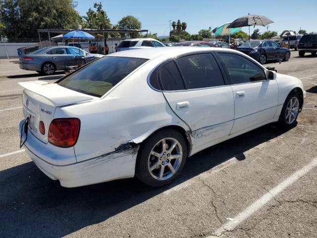 JT8BL69S640014402 - 2004 LEXUS GS 430 WHITE photo 3