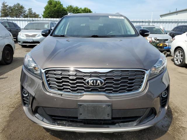 5XYPHDA39KG597881 - 2019 KIA SORENTO EX BROWN photo 5
