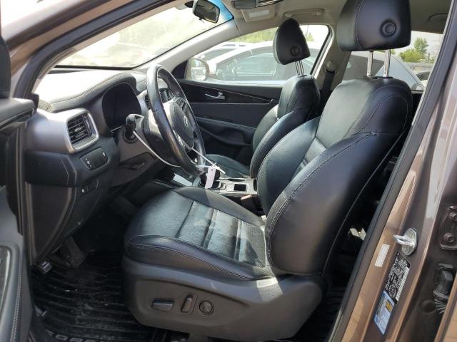 5XYPHDA39KG597881 - 2019 KIA SORENTO EX BROWN photo 7