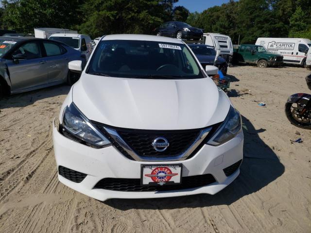 3N1AB7AP2HY354948 - 2017 NISSAN SENTRA S WHITE photo 5