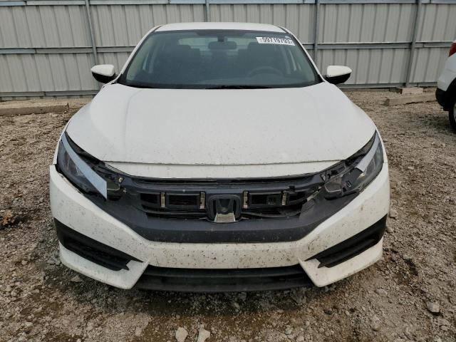 2HGFC2F51JH013922 - 2018 HONDA CIVIC LX WHITE photo 5