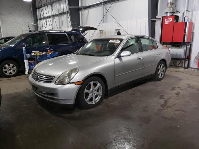 JNKCV51FX4M714245 - 2004 INFINITI G35 SILVER photo 1