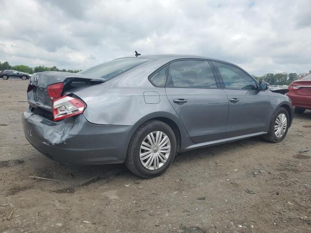 1VWAT7A38FC065423 - 2015 VOLKSWAGEN PASSAT S ნაცრისფერი ფოტო 3