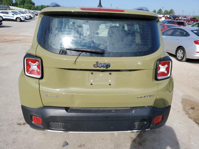 ZACCJBDT0FPB65987 - 2015 JEEP RENEGADE LIMITED GREEN photo 6