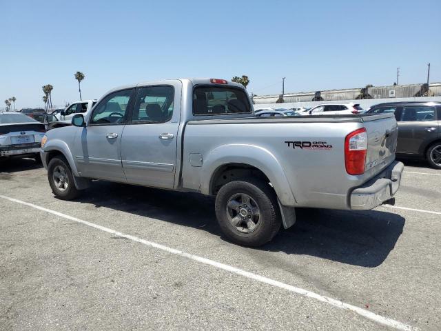 5TBET34156S553968 - 2006 TOYOTA TUNDRA DOUBLE CAB SR5 SILVER photo 2