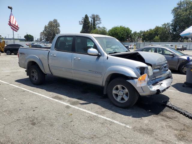 5TBET34156S553968 - 2006 TOYOTA TUNDRA DOUBLE CAB SR5 SILVER photo 4