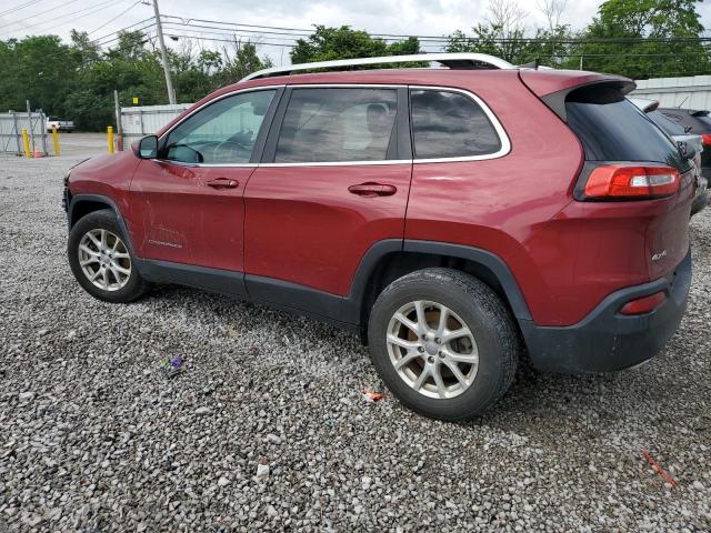1C4PJMCSXHW621397 - 2017 JEEP CHEROKEE LATITUDE Bordeaux Foto 2