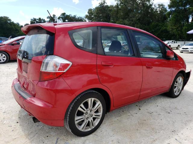 JHMGE8H59BC011349 - 2011 HONDA FIT SPORT RED photo 3
