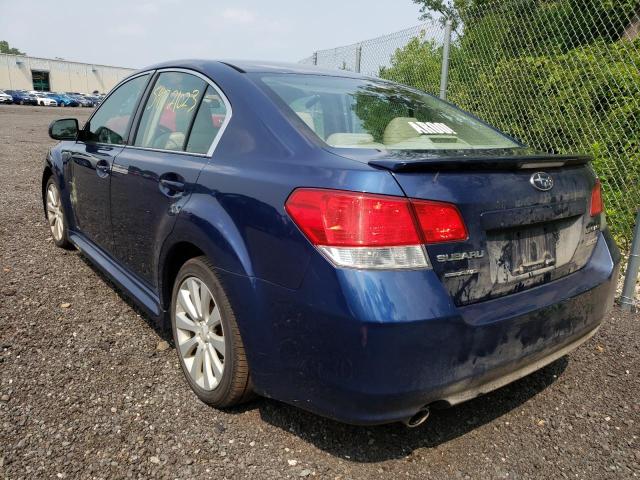 4S3BMBK68A3235255 - 2010 SUBARU LEGACY 2.5I LIMITED BLUE photo 2