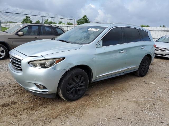 5N1AL0MN8EC513564 - 2014 INFINITI QX60 TURQUOISE photo 1