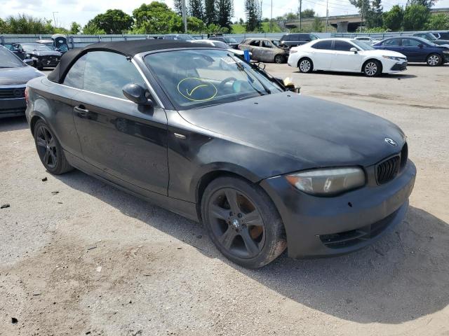 WBAUN13538VH79683 - 2008 BMW 128 I BLACK photo 4