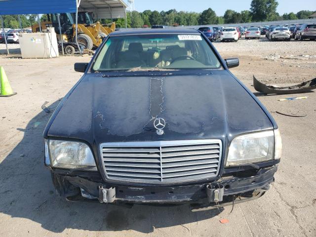 WDBGA43G9VA350707 - 1997 MERCEDES-BENZ S 420 BLUE photo 5