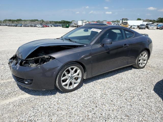 KMHHN66F78U285315 - 2008 HYUNDAI TIBURON GT CHARCOAL photo 1