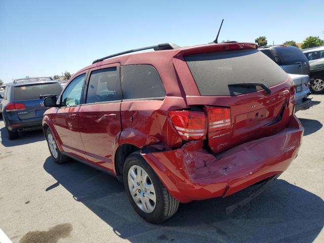 3C4PDCAB8JT447149 - 2018 DODGE JOURNEY SE RED photo 2