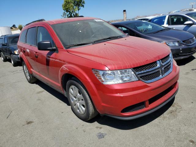 3C4PDCAB8JT447149 - 2018 DODGE JOURNEY SE RED photo 4