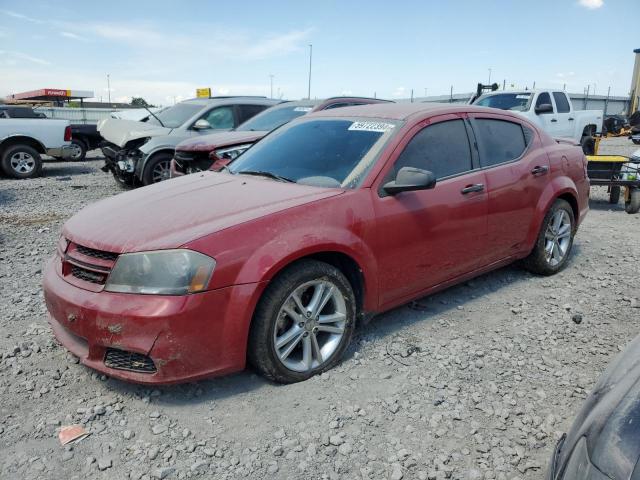 1C3CDZAG7DN749926 - 2013 DODGE AVENGER SE RED photo 1