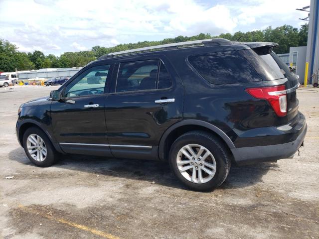 1FM5K8D87DGC64128 - 2013 FORD EXPLORER XLT BLACK photo 2