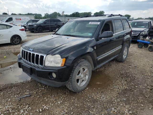 1J8HR58N37C674179 - 2007 JEEP GRAND CHER LIMITED BLACK photo 1