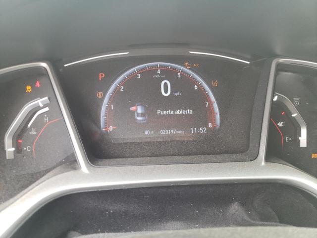 2HGFC2F8XKH604522 - 2019 HONDA CIVIC SPORT 银色 照片 9