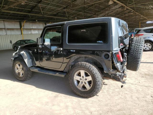 1C4AJWAGXCL283624 - 2012 JEEP WRANGLER SPORT BLACK photo 2