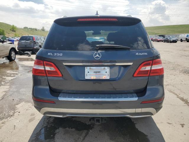 4JGDA5HB4DA222294 - 2013 MERCEDES-BENZ ML 350 4MATIC BLUE photo 6