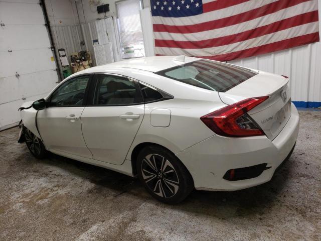 19XFC1F71HE017596 - 2017 HONDA CIVIC EXL WHITE photo 2