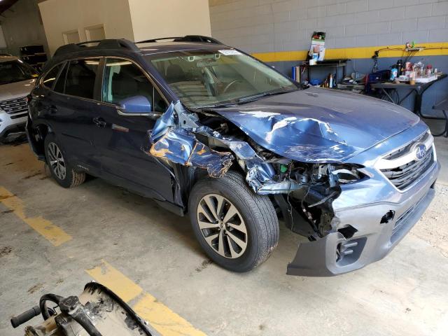 4S4BTACC2L3176106 - 2020 SUBARU OUTBACK PREMIUM BLUE photo 4