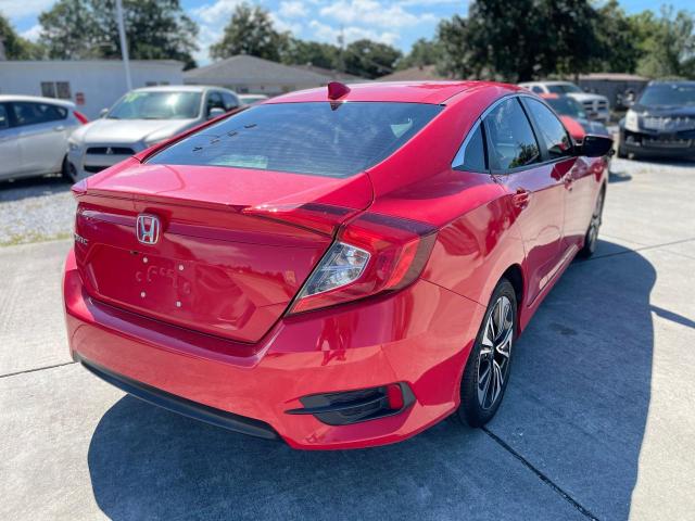 JHMFC1F33JX038368 - 2018 HONDA CIVIC EX RED photo 4