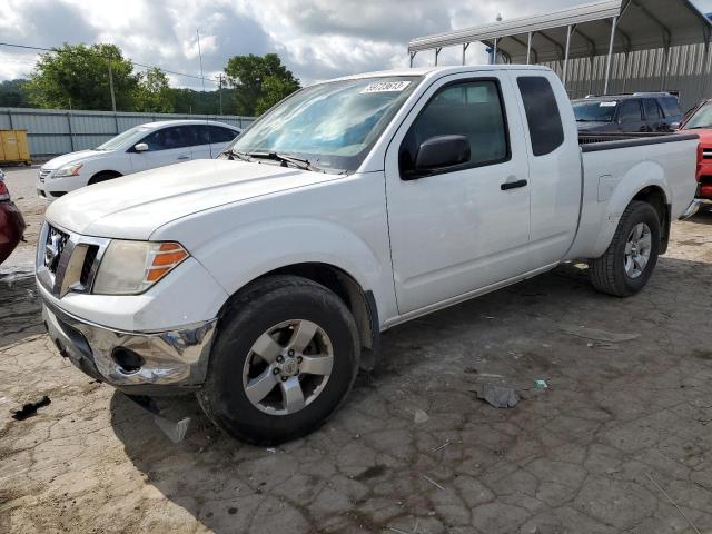 1N6AD0CU4AC406075 - 2010 NISSAN FRONTIER KING CAB SE WHITE photo 1